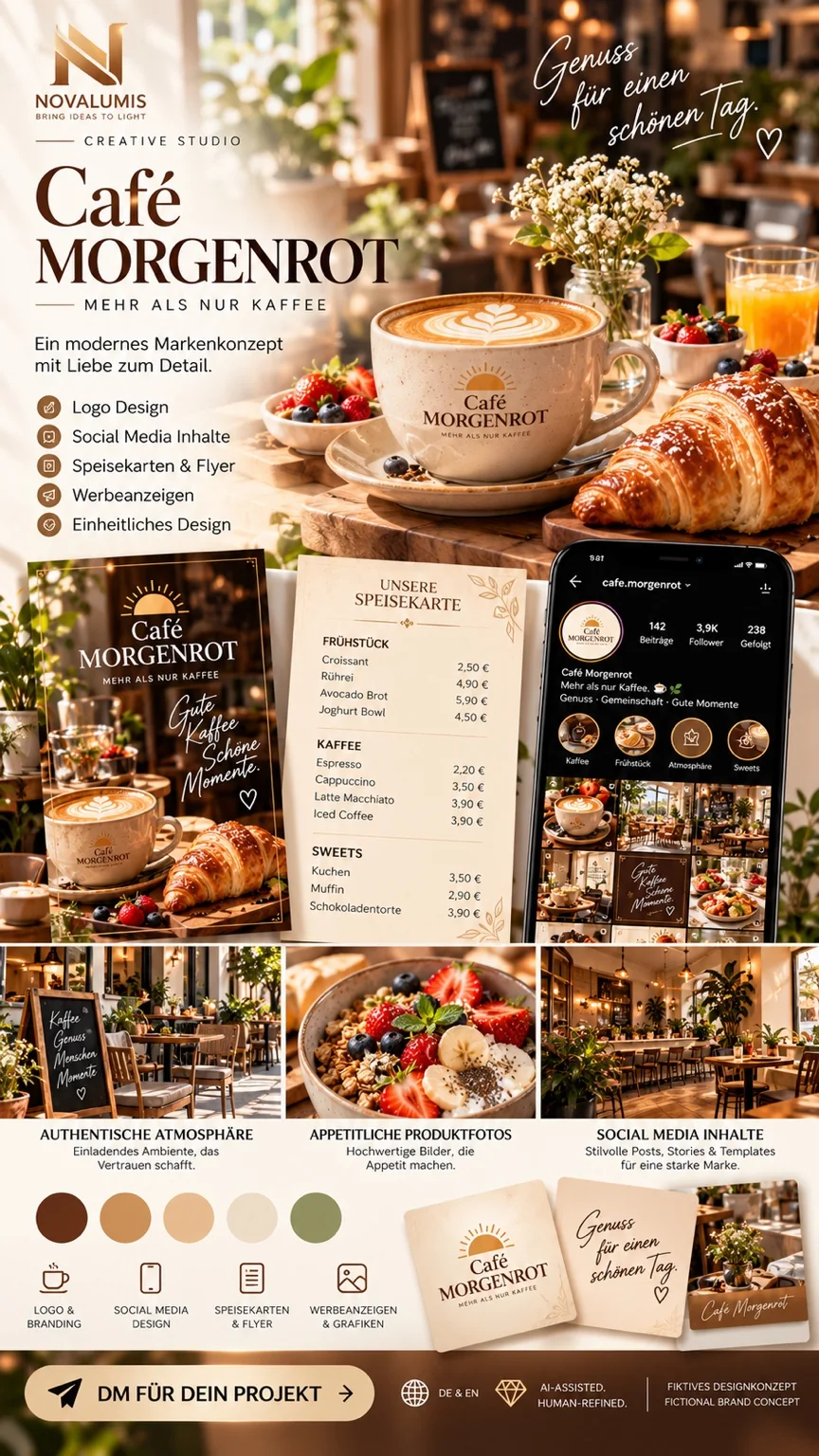 Designkonzept cafe